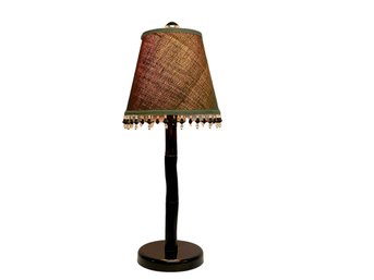 Faux Bamboo Table Lamp