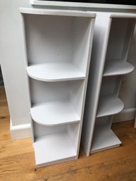 2 Side Books Shelves/ Plant Stands