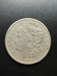 1921-S Morgan Silver Dollar