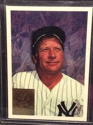 196 Topps Mickey Mantle Card #7 - M