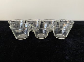 7 Piece Glass Cup Collection