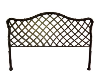 Lattice  Metal Headboard - King