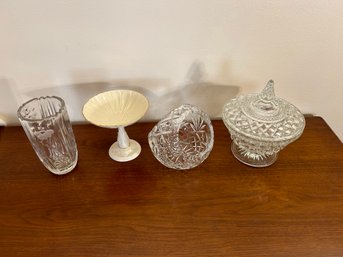 Lenox And Vintage Polish Crystal