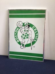 Framed Boston Celtics Poster