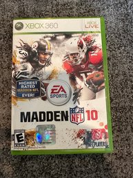 Xbox 360 Madden NFL 10