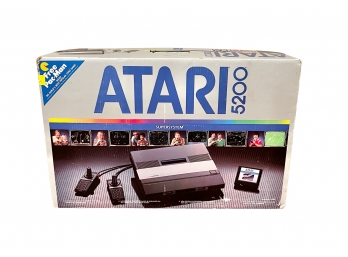 Atari 5200 In Box With Games In Boxes