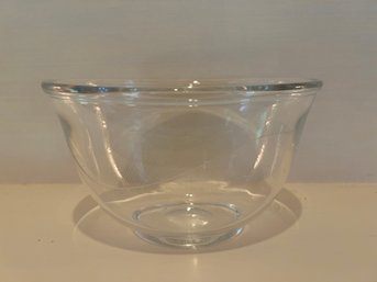 Orrefors Cut Crystal Etched Bowl (i)