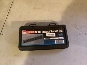Craftsman 12pc Impact Socket Set