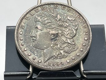 1884 Morgan Silver Dollar. (SD11)