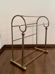 Vintage Brass Quilt Rack/ Blanket Holder (2 Of 2)