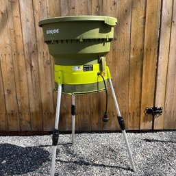 A Sunjoe Electric Garden Shredder