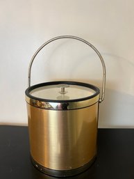 MCM Kraftware Metallic Gold Ice Bucket