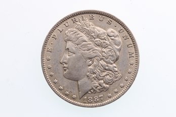 1887 O Morgan Silver Dollar Coin