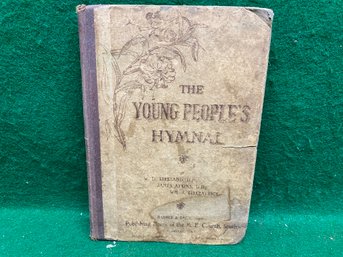 The Young People's Hymnal. 208 Page Antique Book Published In 1988. In Good Condition. Yes Shipping.