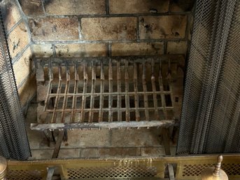 Cast Iron Fireplace Grate