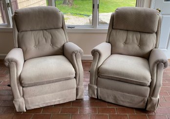 Pair Of Rocking/Reclining Chairs