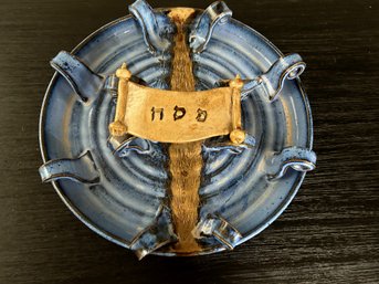 Artisan Judaica Ceramic Plate