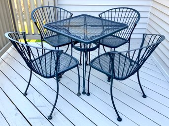 Outdoor Table And Chairs (5 Pieces)
