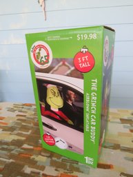 Grinch Inflatable Car Buddy New In Box 3 Ft Tall