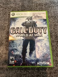 Xbox 360 Call Of Duty World At War