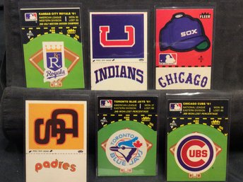 1982 Fleer MLB Stickers Lot - M