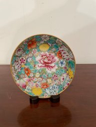 Chinese Porcelain Mille Fleur Plate