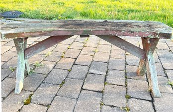 An Outdoor Bench