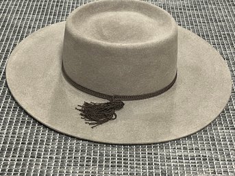 Men's Felted Wool Fedora Made In Chile By Girardi, Canadian Registered - Size 9