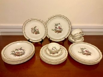 Exceptional Leonard Bernardaud Chevreuse Limoges China, Service For Four