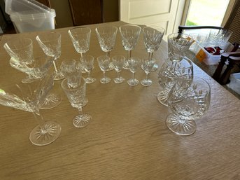 Set Of Glasses Various Sizes