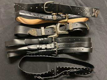 Women's Size Small Leather Belt Lot