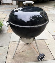 A Weber Charcoal Grill