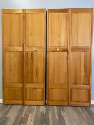 Pair Of Beautiful Oak Bifold Doors 2 Of 2