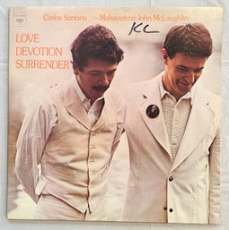 Carlos Santana And Mahavishnu John Mclaughlin - Love Devotion Surrender KC32034 VG Plus
