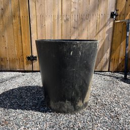 A Large Metal Planter Urn