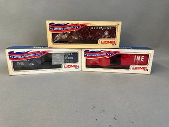 Three NIB Vintage Lionel Trains, 9230, 9215DF And 9207