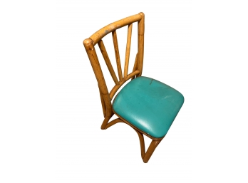 Mid Century Bamboo Desk Chair