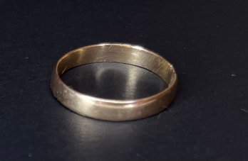 Vintage 10K Gold Ring - Wedding Band - Sliced In Half - Jewelry Making
