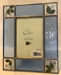 Beautiful Carr Stained Glass Frame NIB