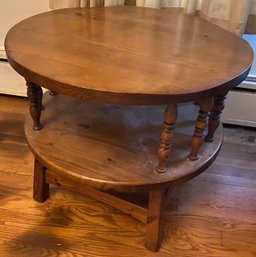 Solid Wood Round Table