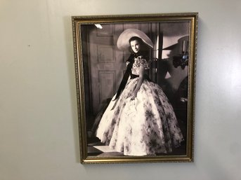 Vivien Leigh Gone With The Wind Poster In Frame