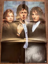 1977 Double-Sided Paul McCartney Poster