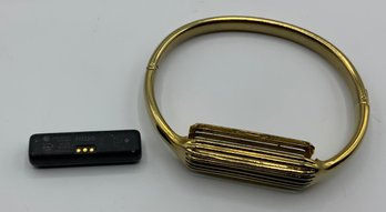 Fitbit Accessory Bangle ~ GoldTone ~