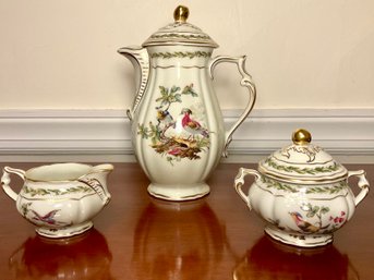 Leonard Bernardaud Chevreuse Limoges Coffee Service (3 Pc)