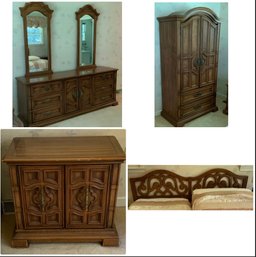 Vintage Stanley Bedroom Set ~ 7 Pc Set ~