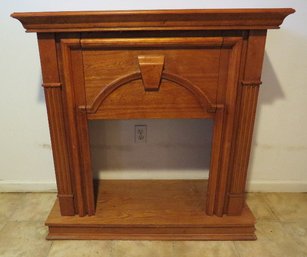 Wood Mantle For Your Electric Fireplace