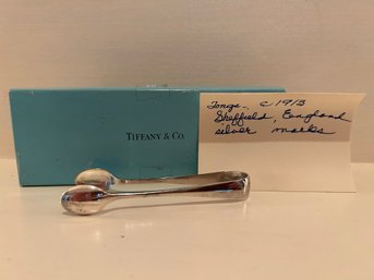 Tiffany & Co Sterling Tongs C. 1913 (i)