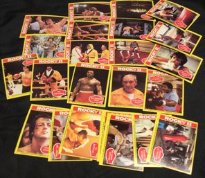 (24) Rocky II Trading Cards - M