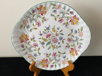 Vintage Haddon Hall Floral Dish