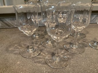 Baccarat Crystal Capri Optic Cordial Glasses